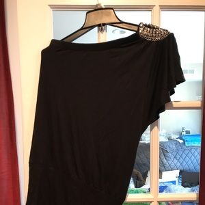 Wyton embellished shoulder top